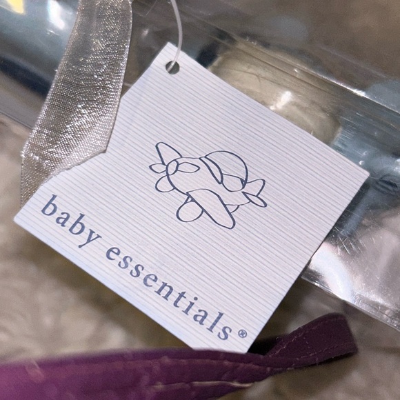 Baby Boy First Tooth Curl Keepsake Set Race Car plane - Picture 8 of 9